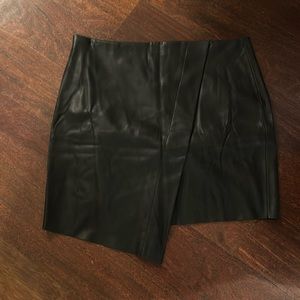 Zara leather skirt